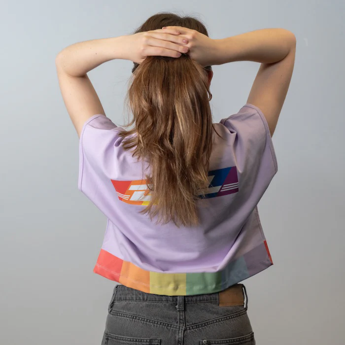 Crop Top, pastellviolett - Image 2