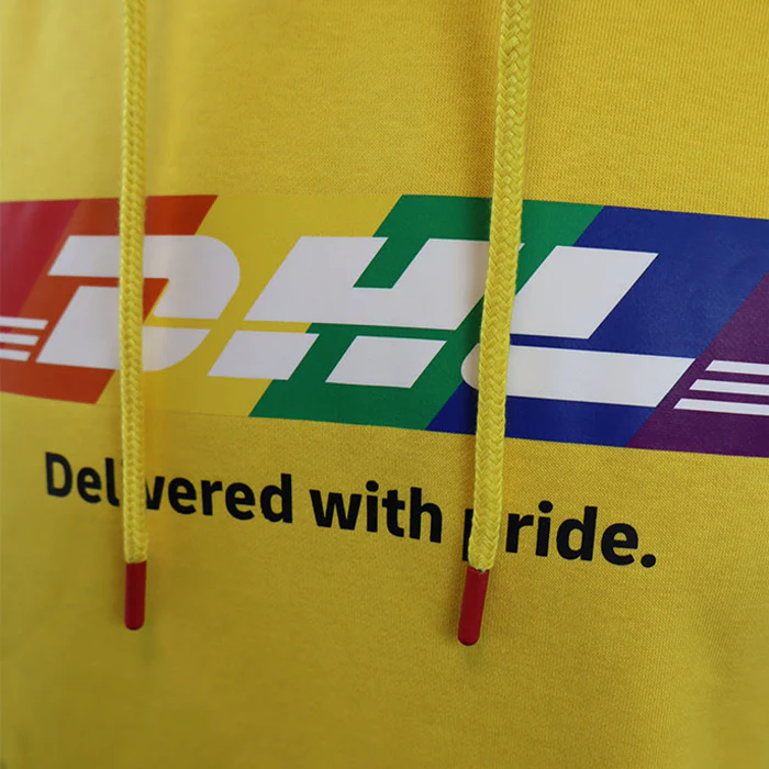 Hoodie, pride, gelb - Image 4