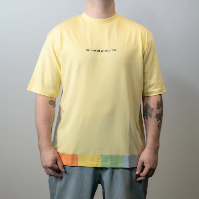 Oversized T-Shirt, gelb - Image 4
