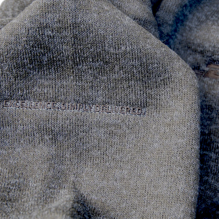 Strickfleece-Kapuzenjacke, Damen, dark-melange - Image 5