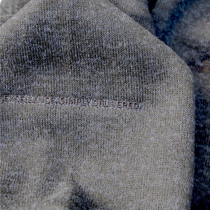 Strickfleece-Kapuzenjacke, Herren, dark-melange - Image 5